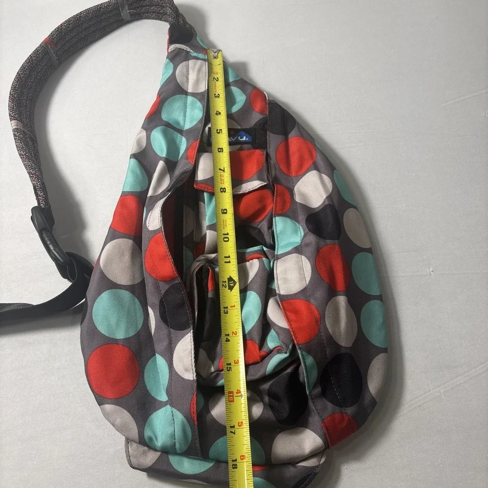Kavu Rope Got Dots Sling Bag Backpack Crossbody Canvas Outdoor Hiking